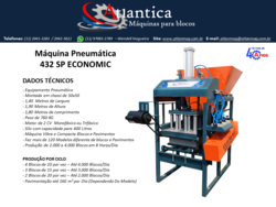 Maquina de bloco pneumática preço